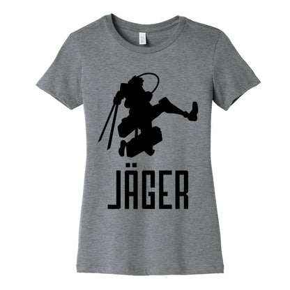 Eren Jaeger Silhouette Women's Cotton Tee