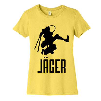 Eren Jaeger Silhouette Women's Cotton Tee