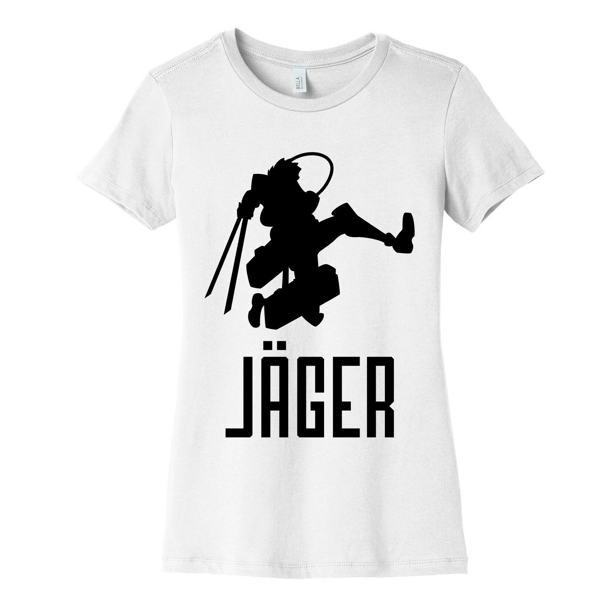 Eren Jaeger Silhouette Women's Cotton Tee