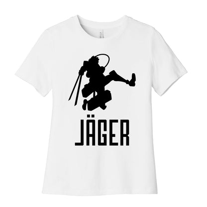 Eren Jaeger Silhouette Women's Cotton Tee