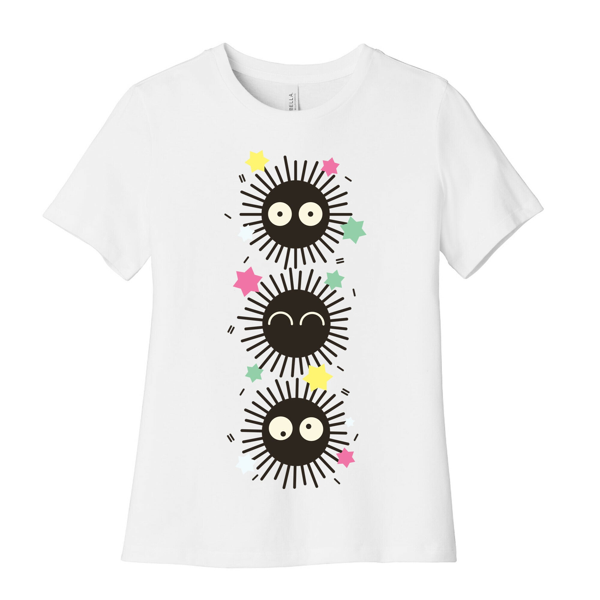 Happy Soot Sprites Women's Cotton Tee