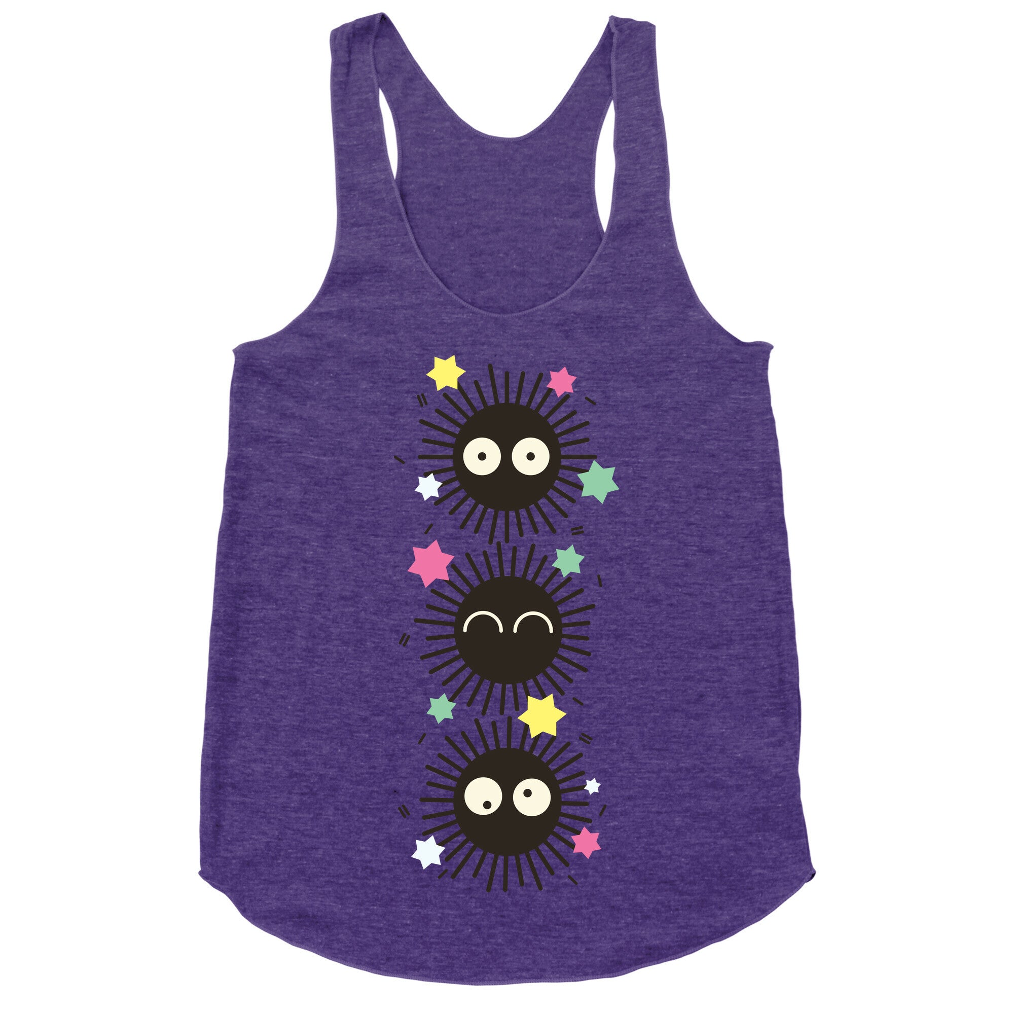 Happy Soot Sprites Racerback Tank