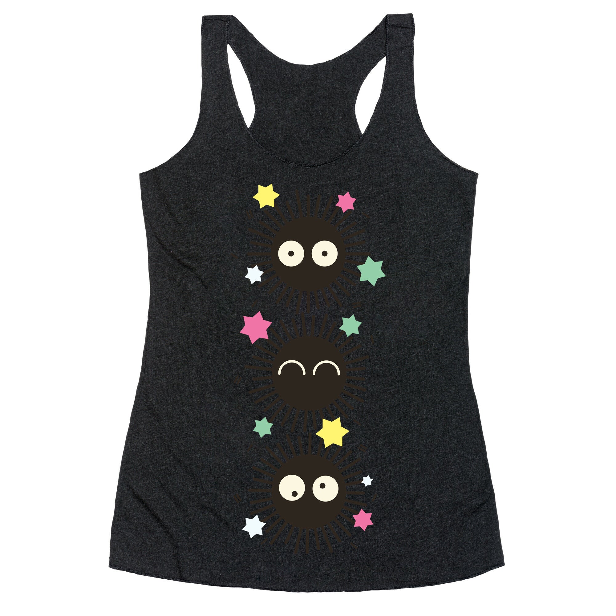 Happy Soot Sprites Racerback Tank