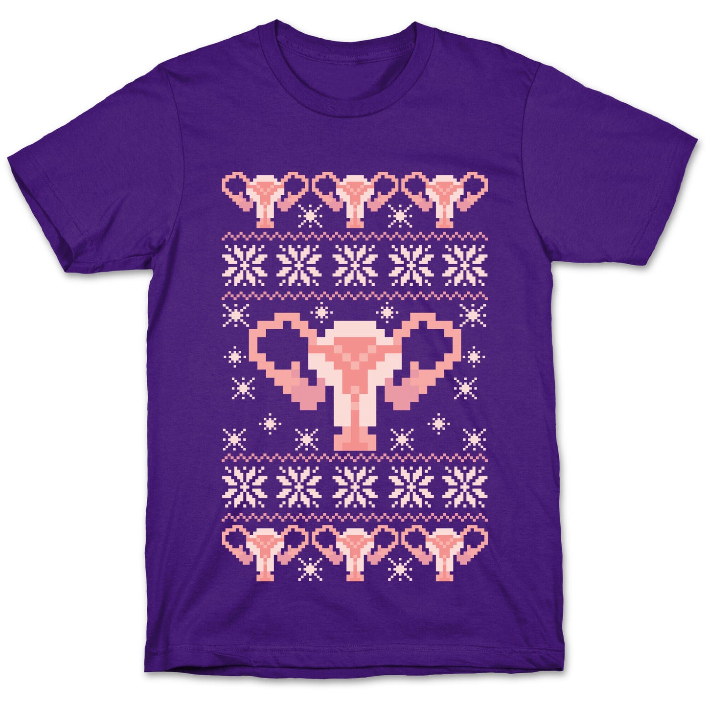 Uterus Sweater Pattern T-Shirt