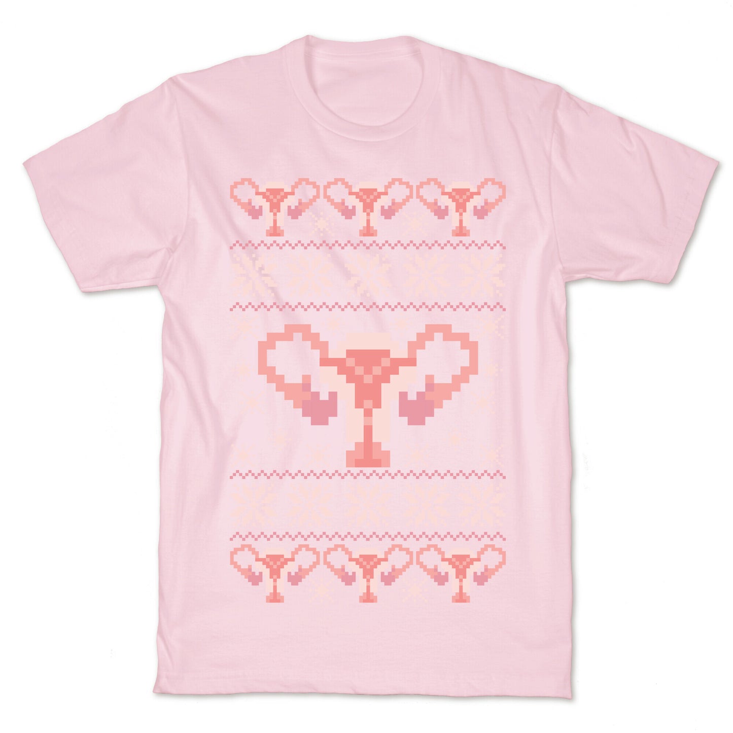 Uterus Sweater Pattern T-Shirt