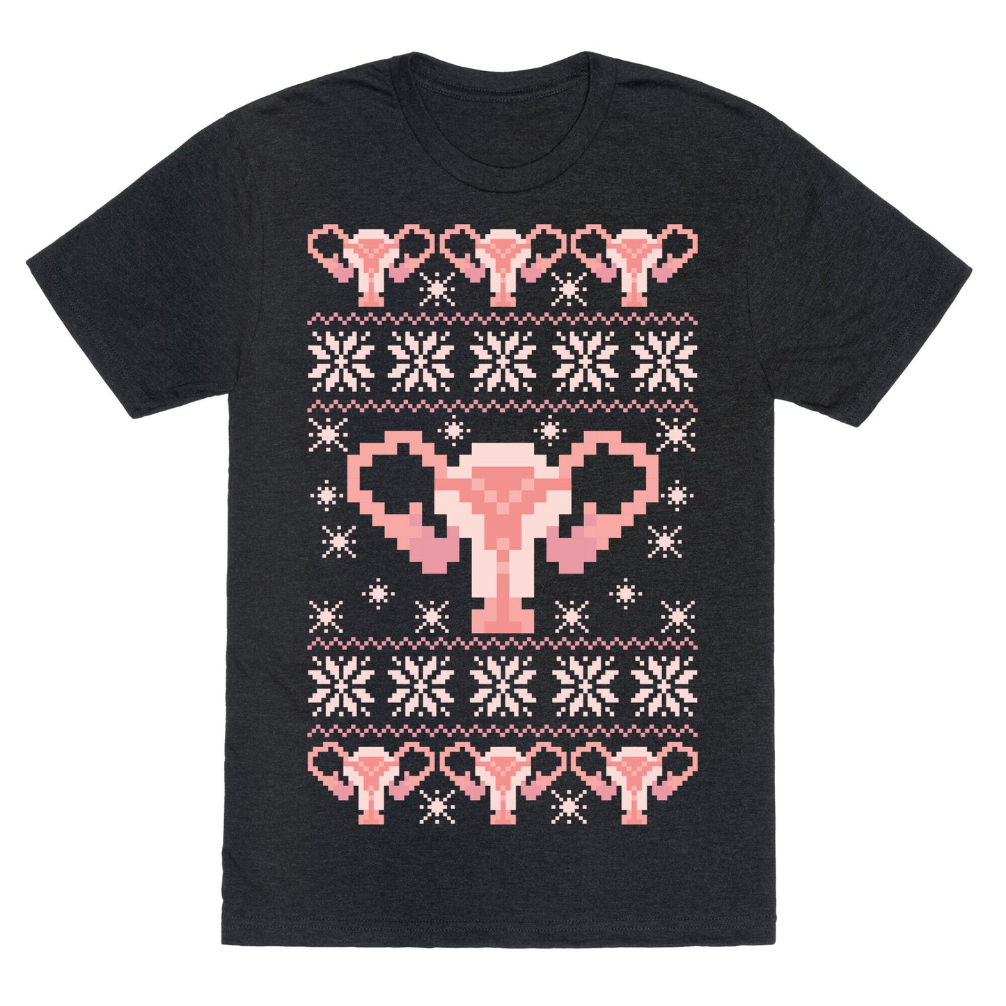 Uterus Sweater Pattern Unisex Triblend Tee