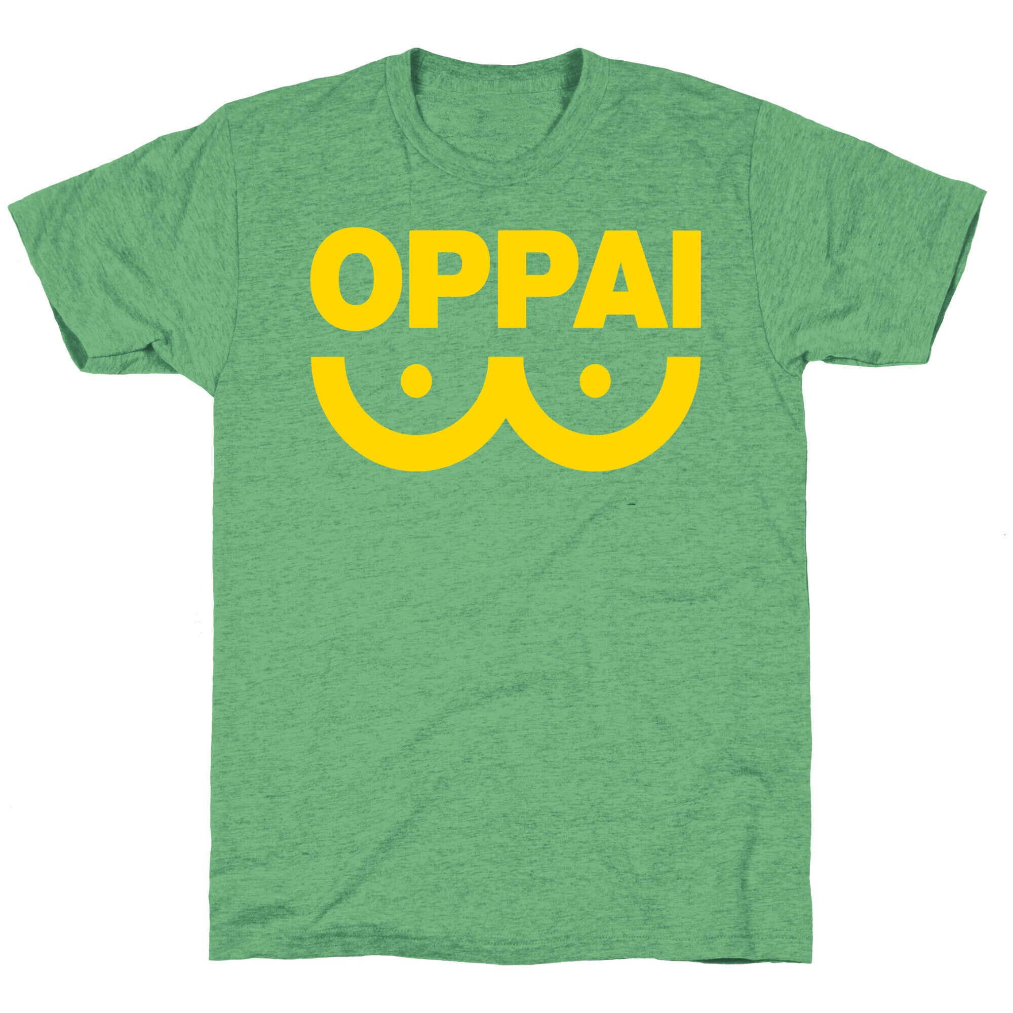 Oppai Shirt Unisex Triblend Tee
