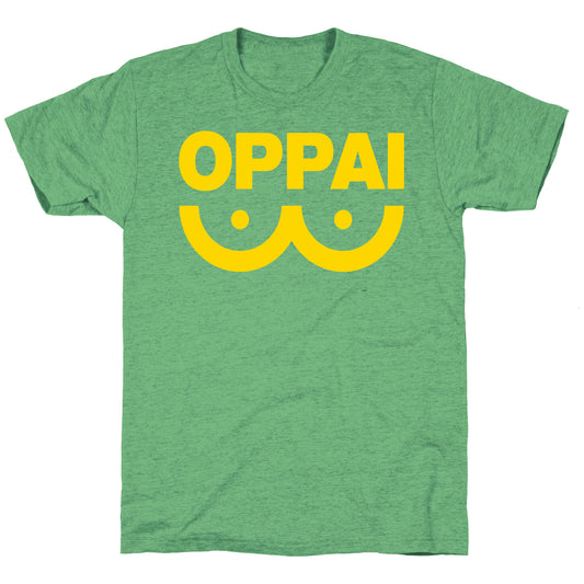 Oppai Shirt Unisex Triblend Tee