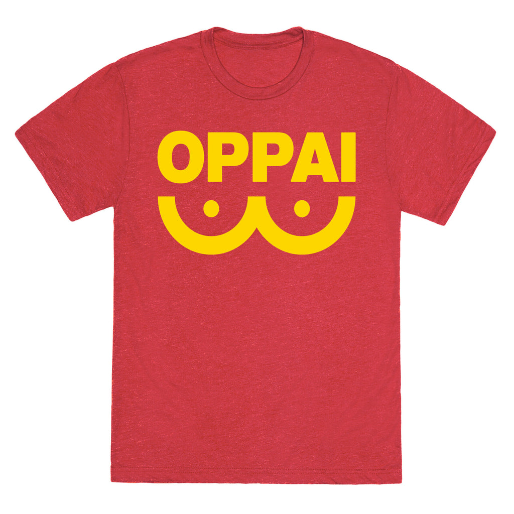 Oppai Shirt Unisex Triblend Tee
