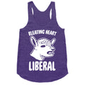 Bleating Heart Liberal Racerback Tank