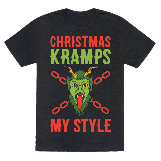 Christmas Kramps My Style Unisex Triblend Tee