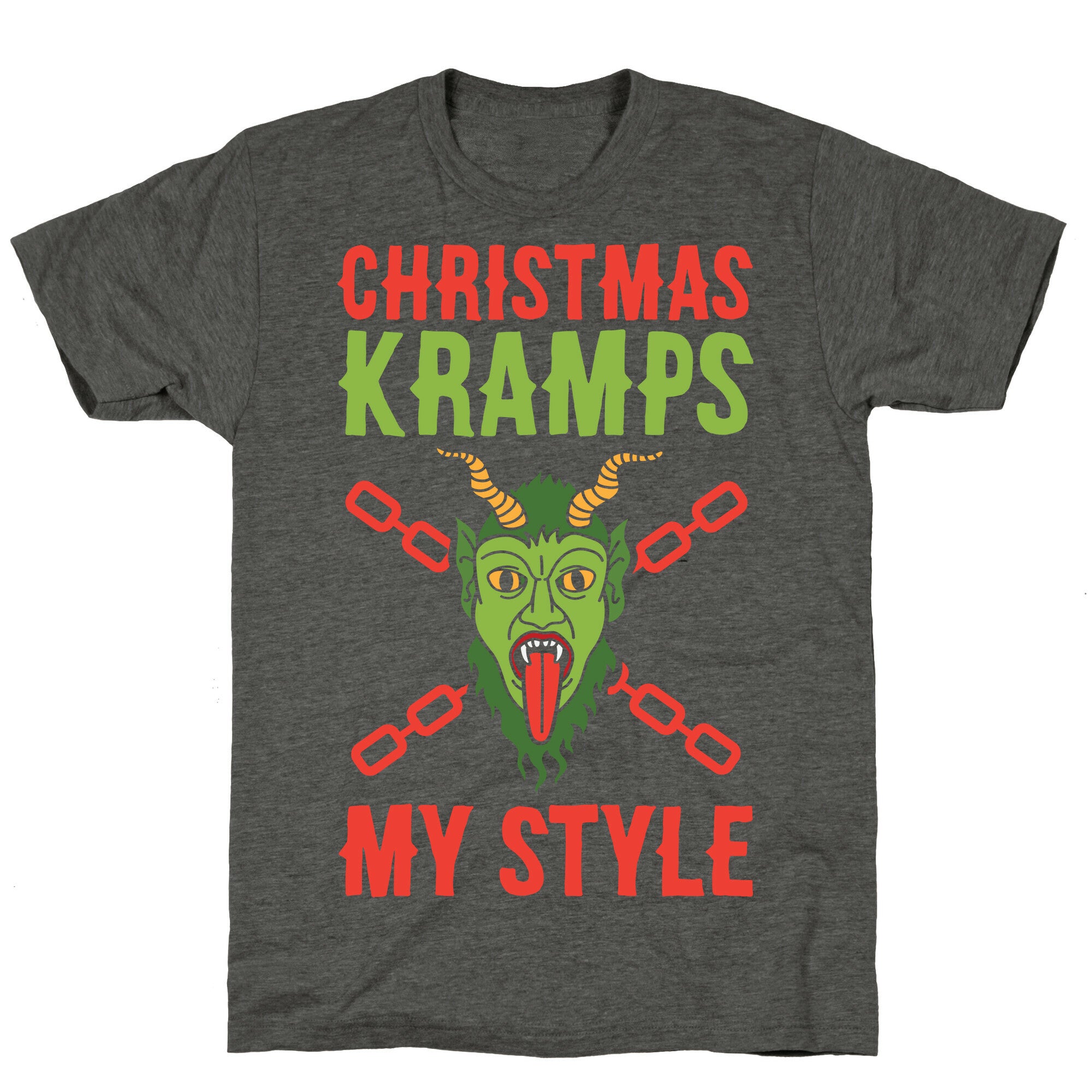 Christmas Kramps My Style Unisex Triblend Tee