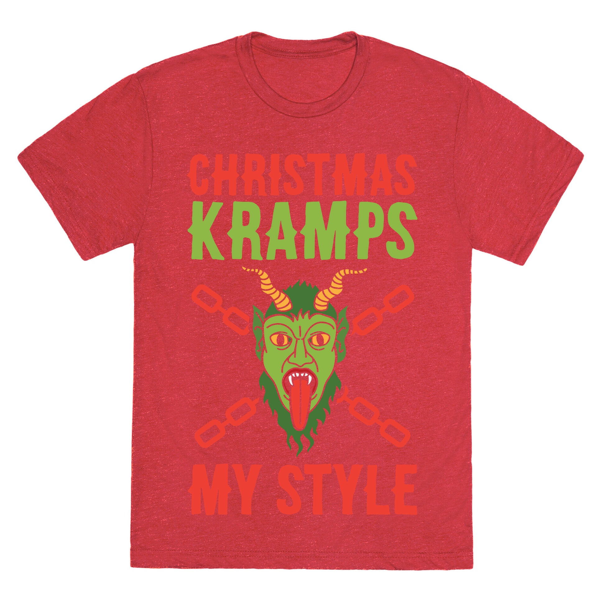 Christmas Kramps My Style Unisex Triblend Tee