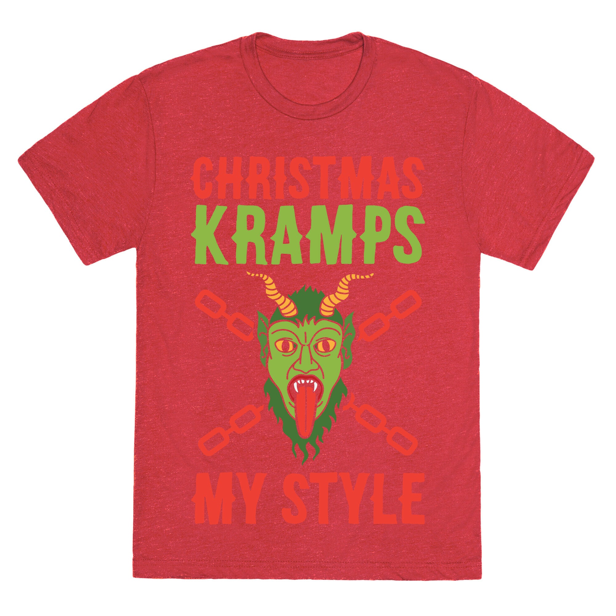 Christmas Kramps My Style Unisex Triblend Tee