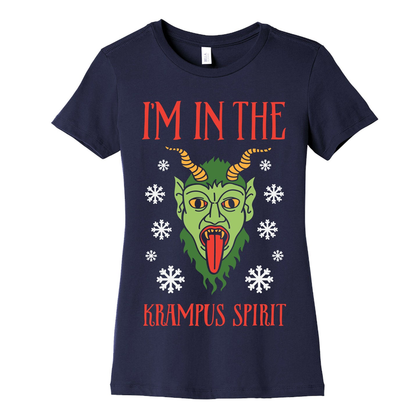 I'm In The Krampus Spirit Women's Cotton Tee