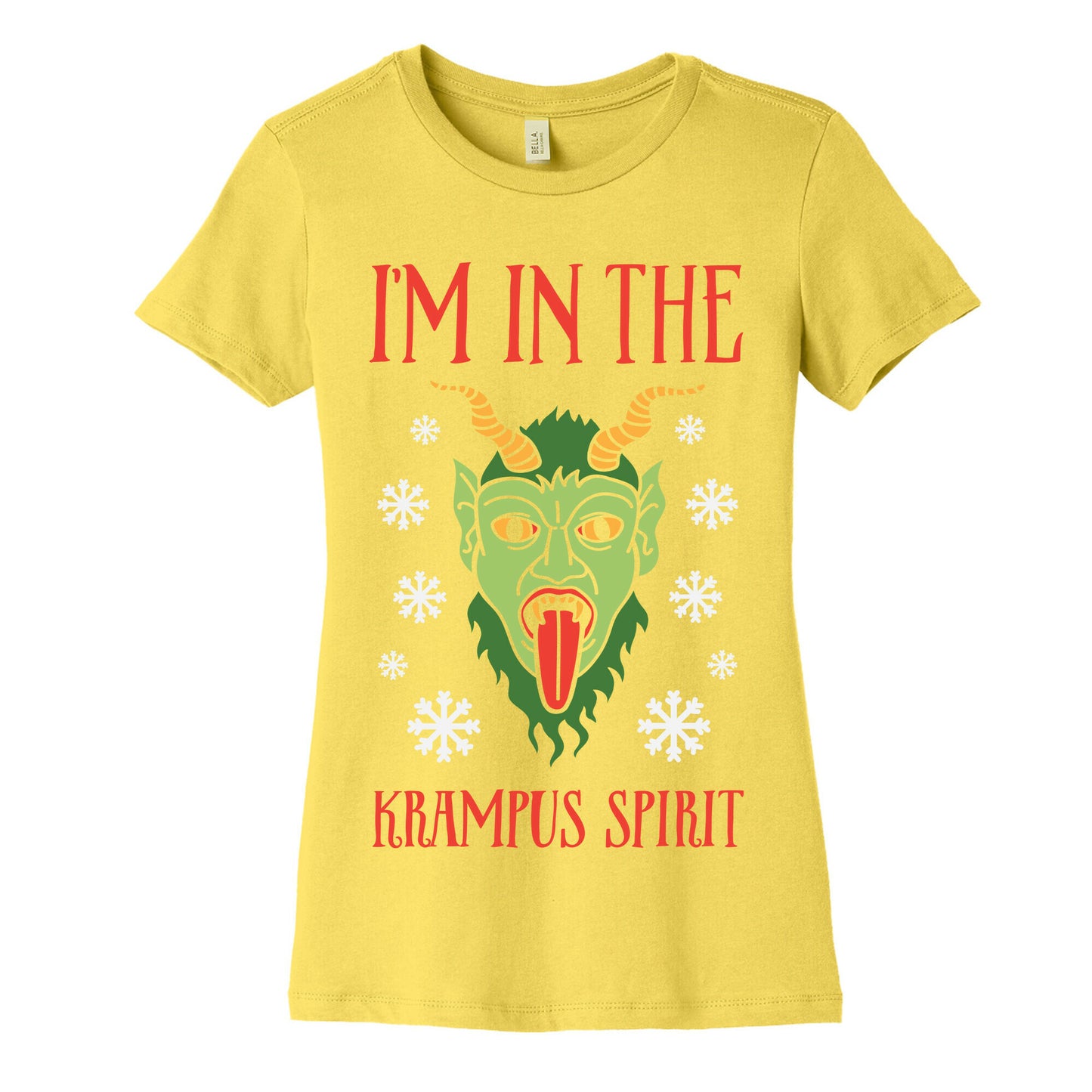 I'm In The Krampus Spirit Women's Cotton Tee