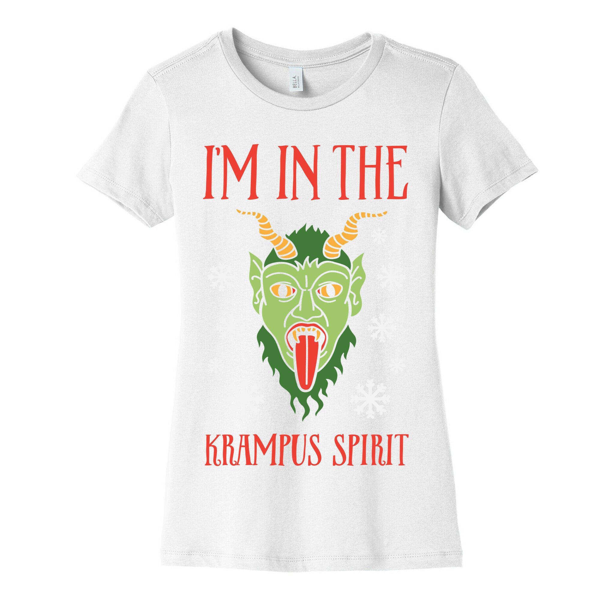 I'm In The Krampus Spirit Women's Cotton Tee