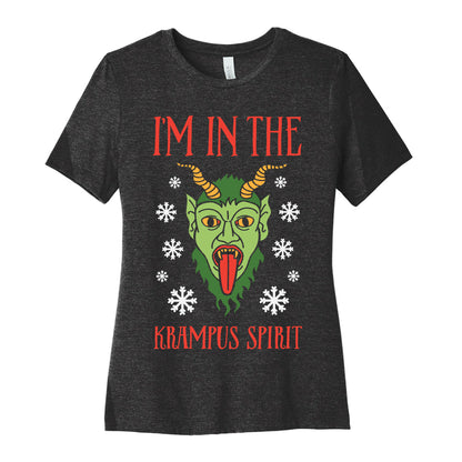 I'm In The Krampus Spirit Women's Cotton Tee