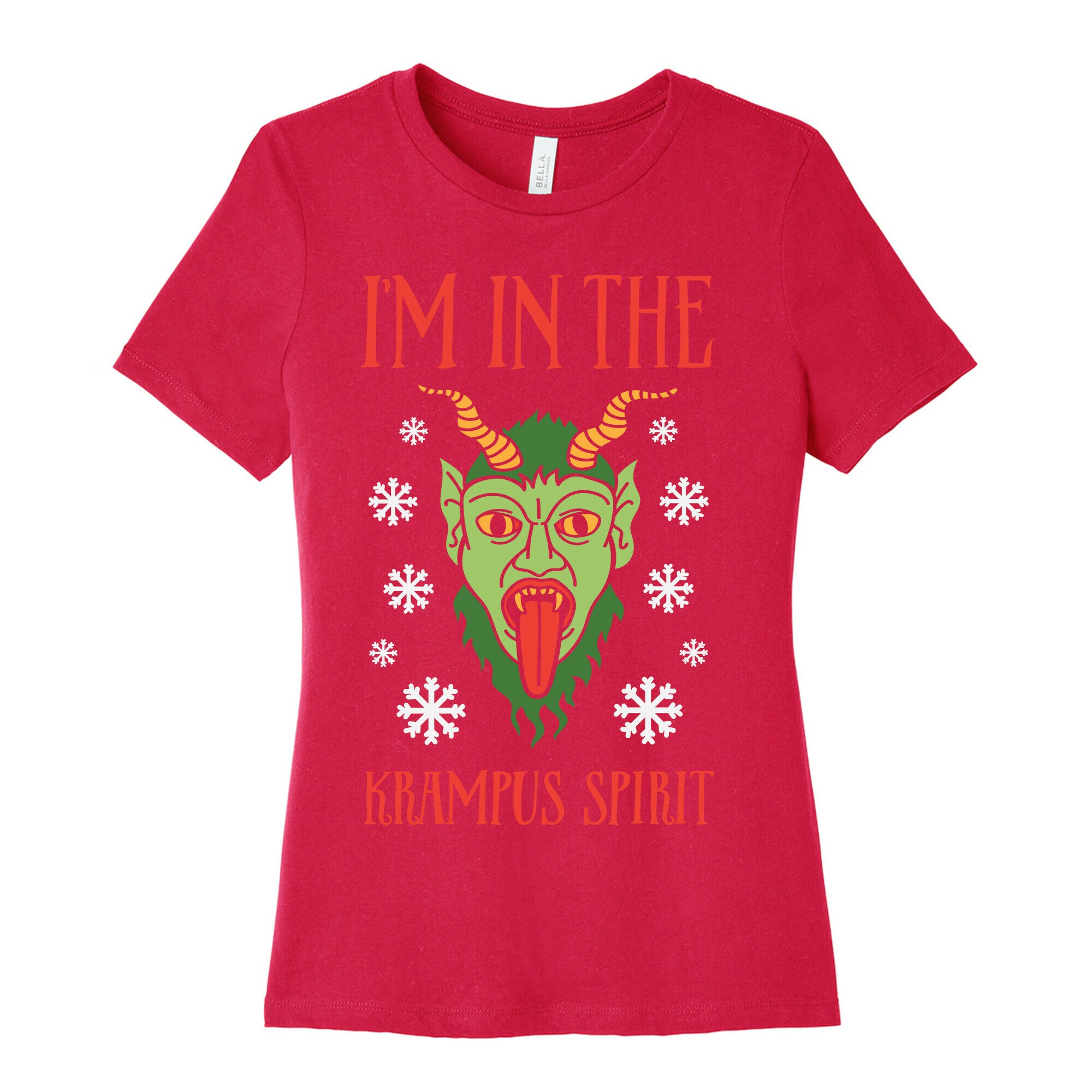 I'm In The Krampus Spirit Women's Cotton Tee