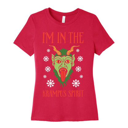 I'm In The Krampus Spirit Women's Cotton Tee