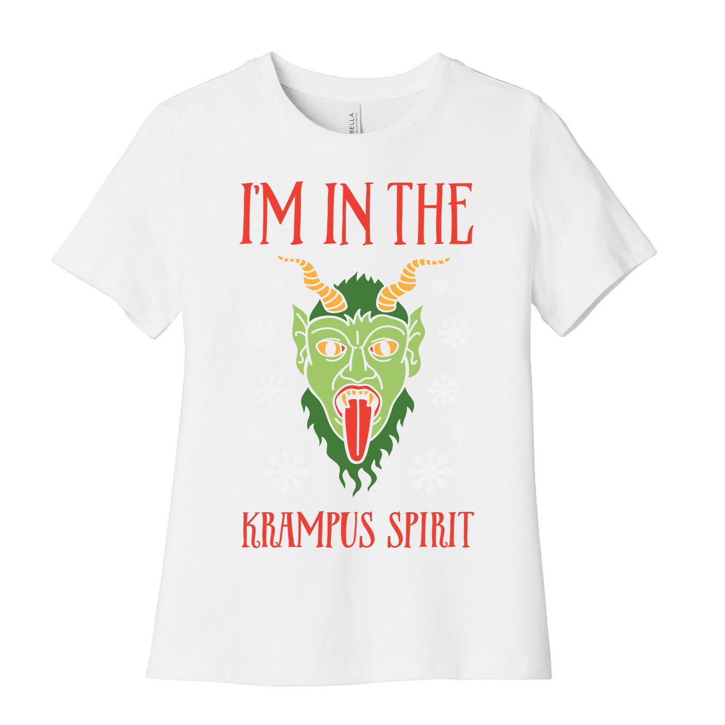 I'm In The Krampus Spirit Women's Cotton Tee