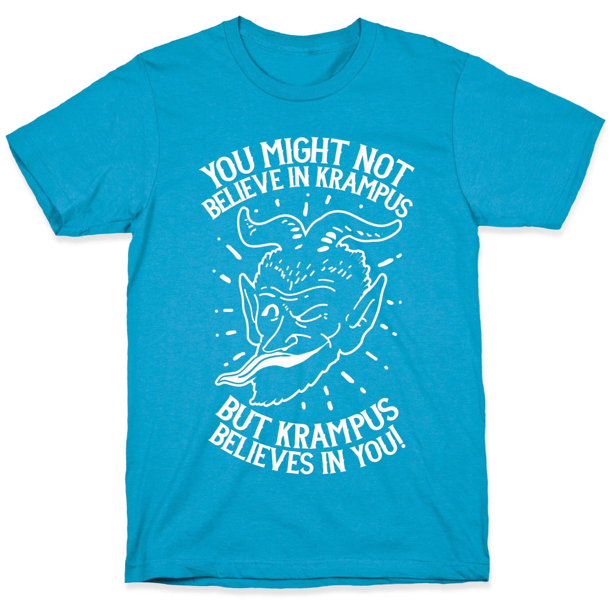 Krampus Believes in You Unisex Triblend Tee