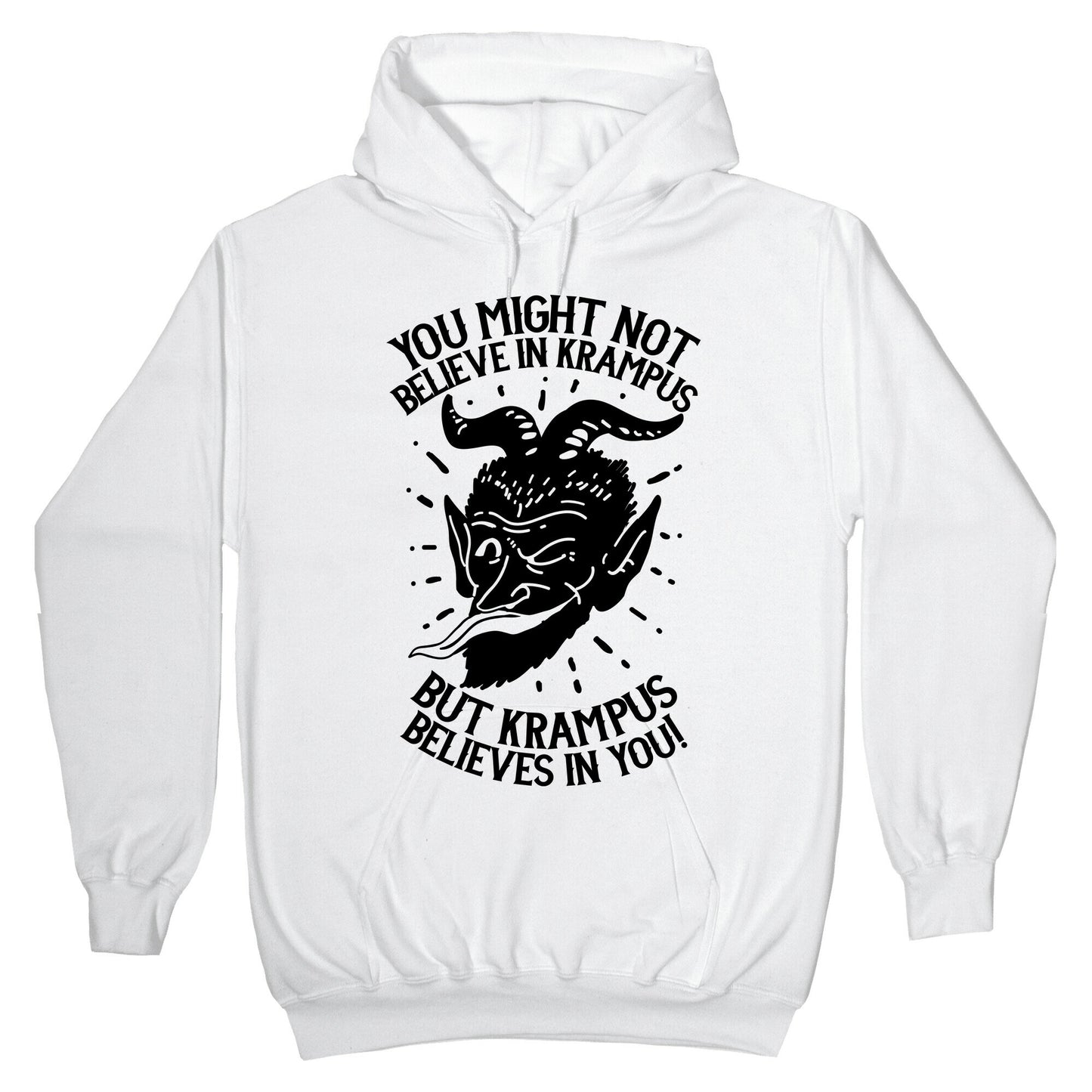 Krampus Believes in You Hoodie
