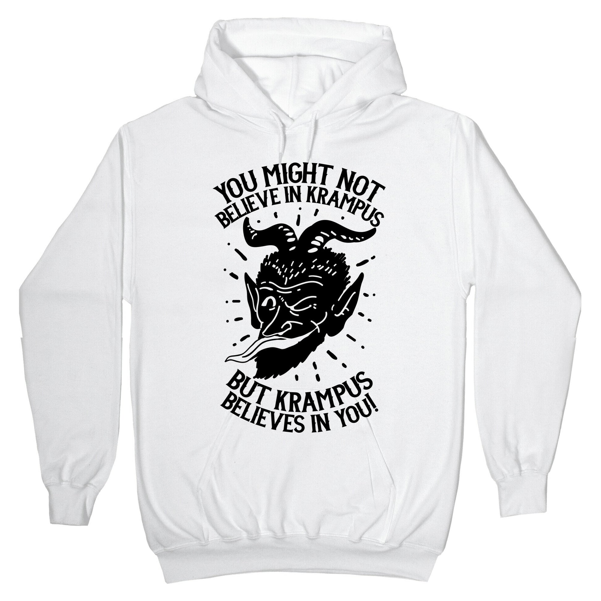 Krampus Believes in You Hoodie