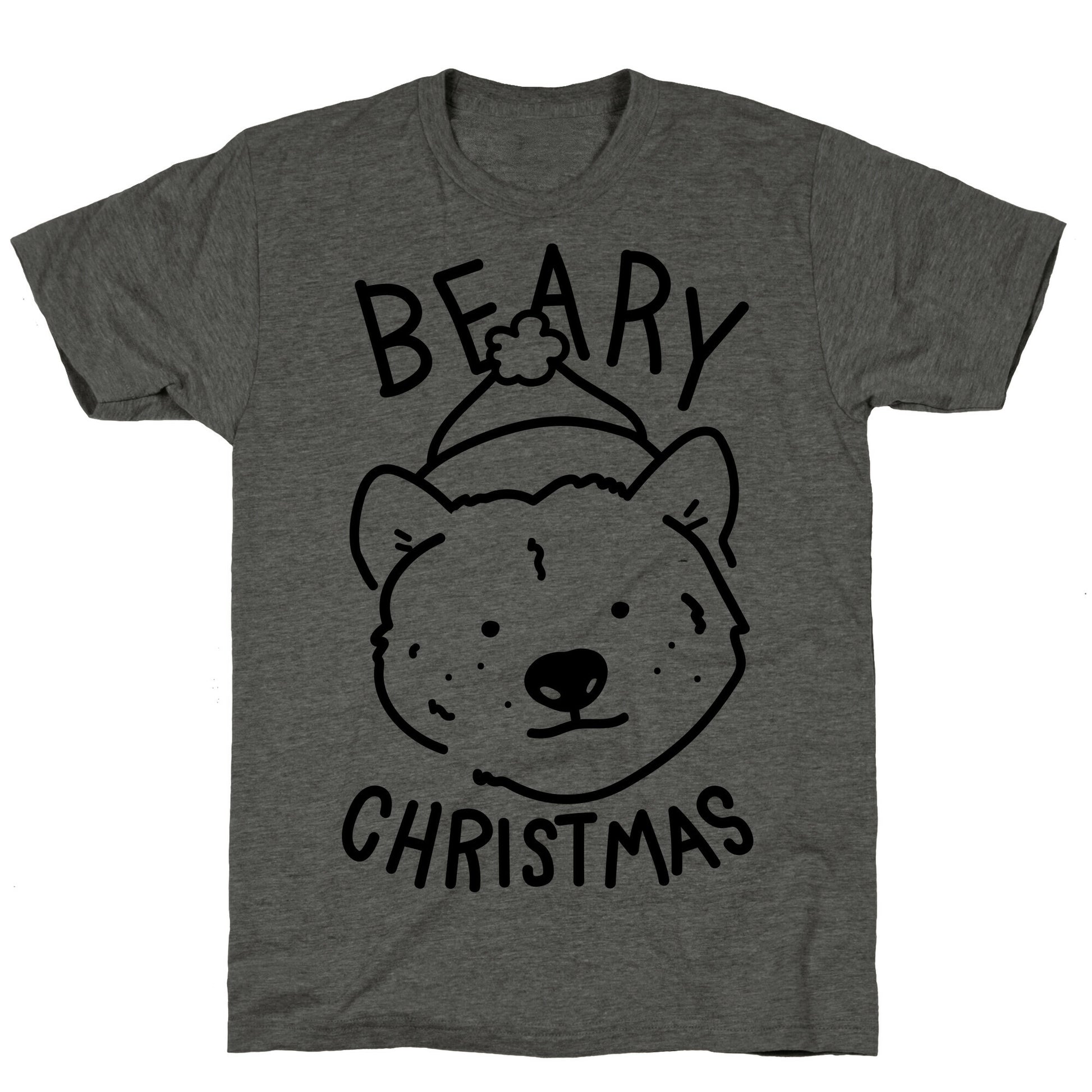 Beary Christmas Unisex Triblend Tee