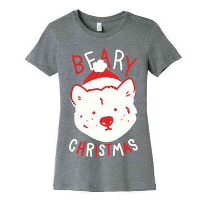 Beary Christmas Women's Cotton Tee