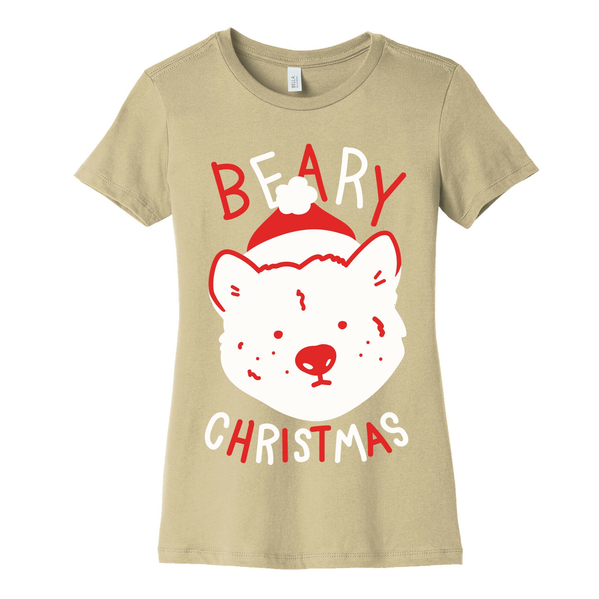 Beary Christmas Women's Cotton Tee