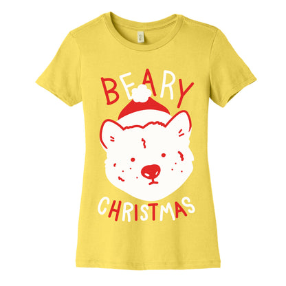 Beary Christmas Women's Cotton Tee