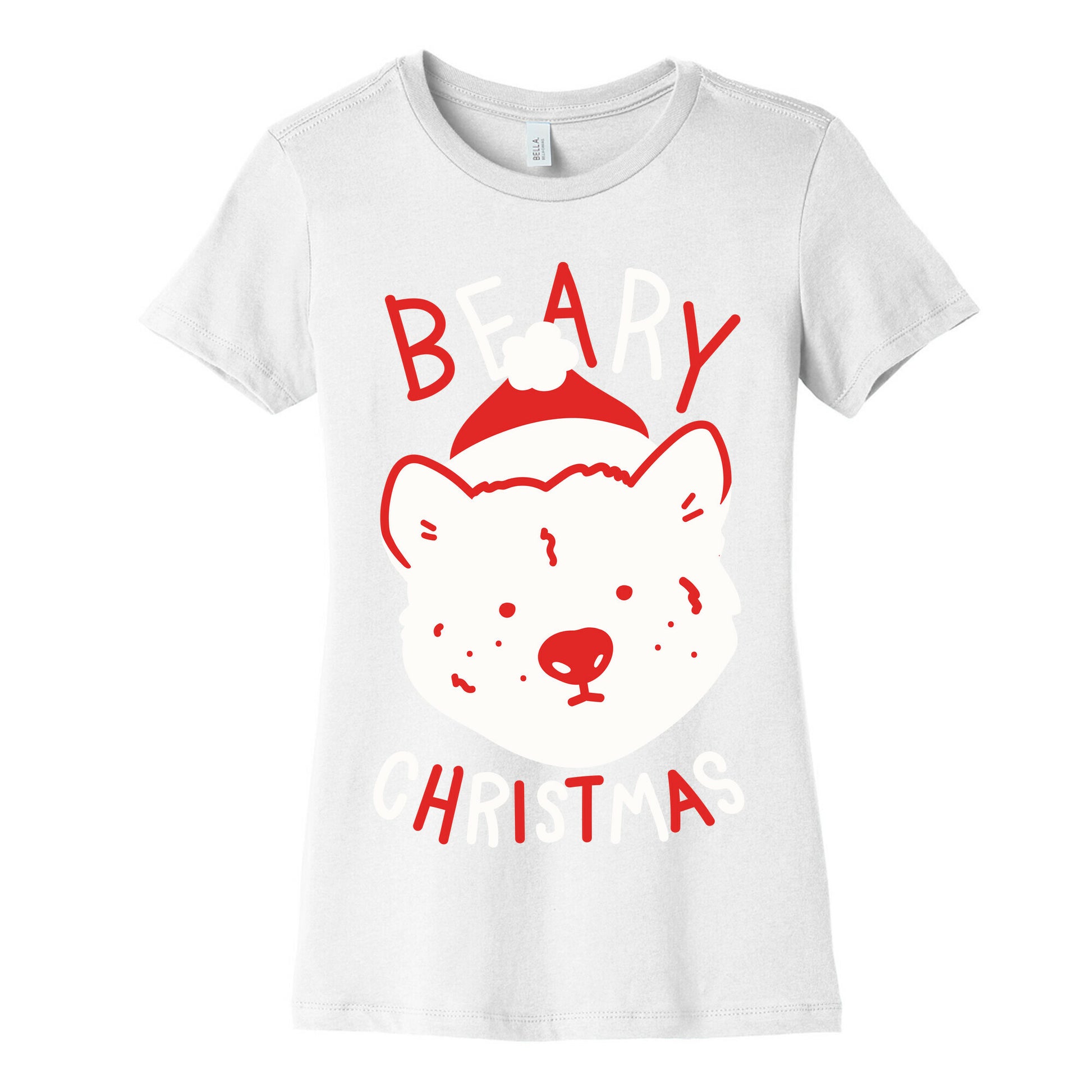 Beary Christmas Women's Cotton Tee