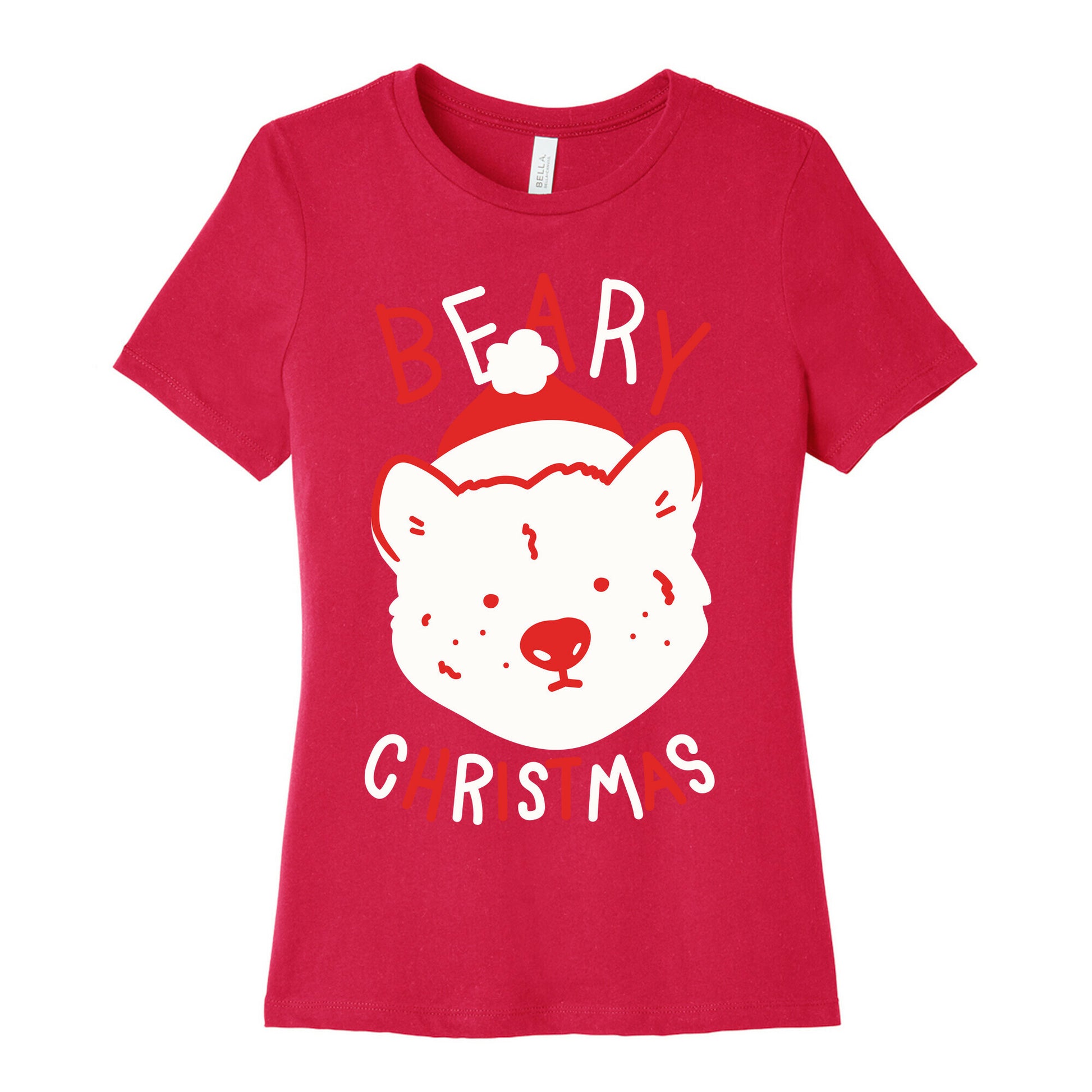 Beary Christmas Women's Cotton Tee