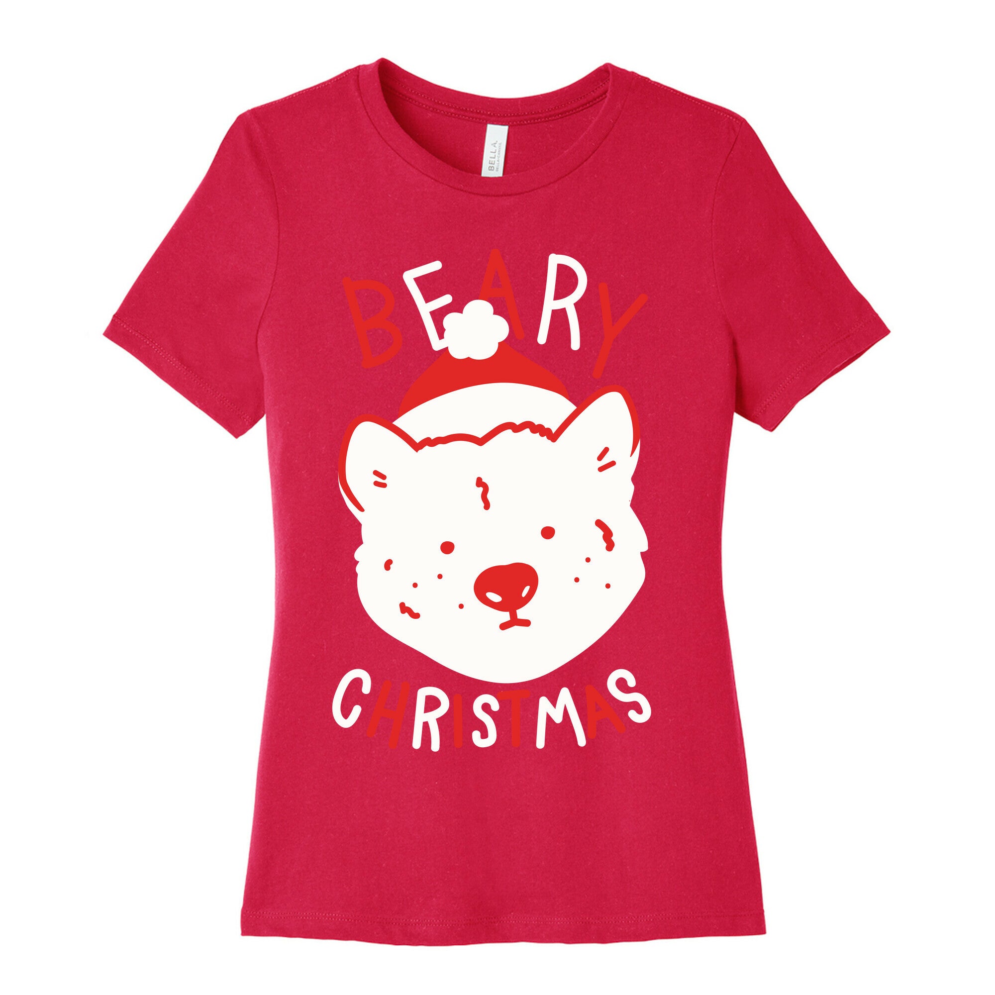 Beary Christmas Women's Cotton Tee