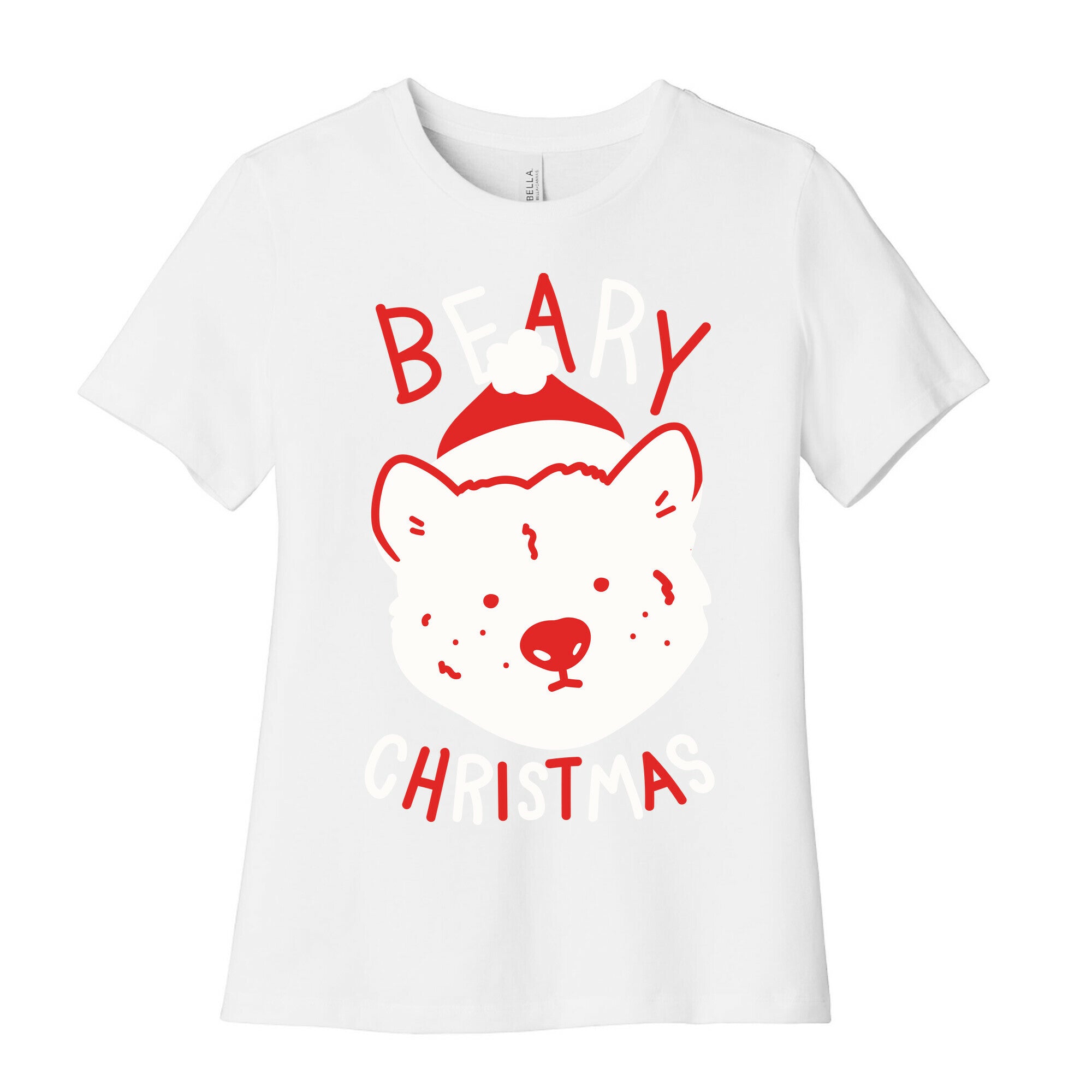 Beary Christmas Women's Cotton Tee