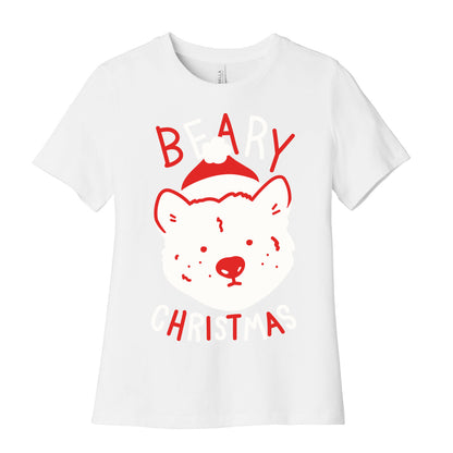 Beary Christmas Women's Cotton Tee