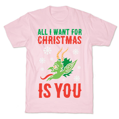 All I Want For Christmas Is You Krampus T-Shirt