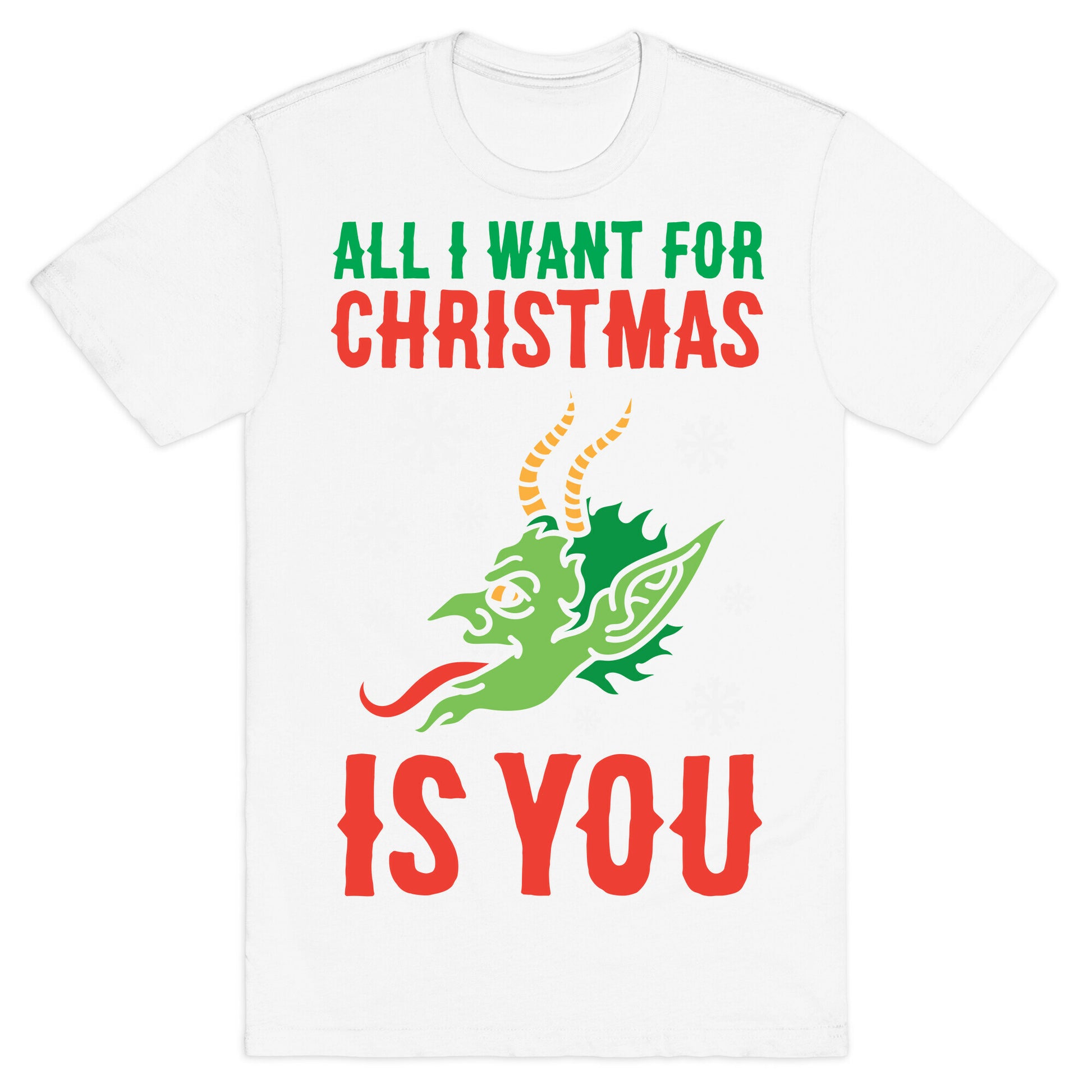 All I Want For Christmas Is You Krampus T-Shirt