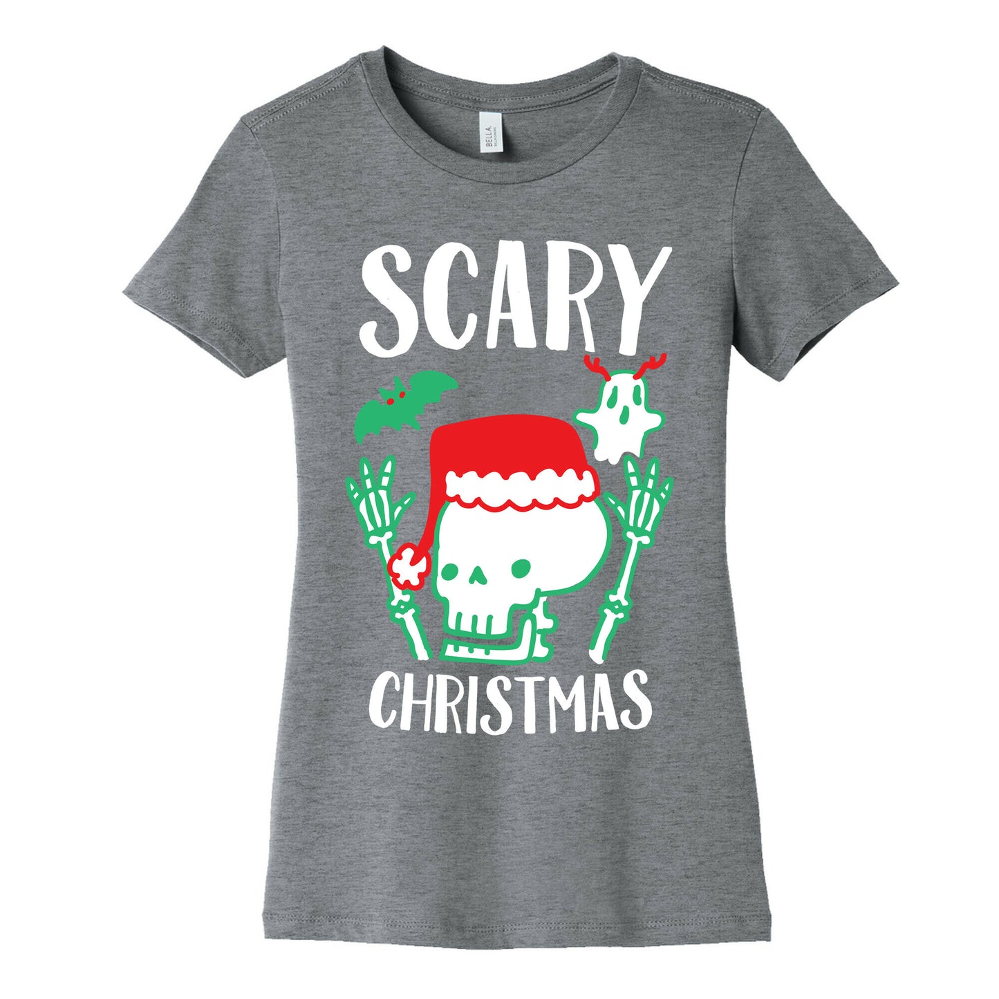 Scary Christmas  Women's Cotton Tee