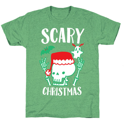 Scary Christmas  Unisex Triblend Tee