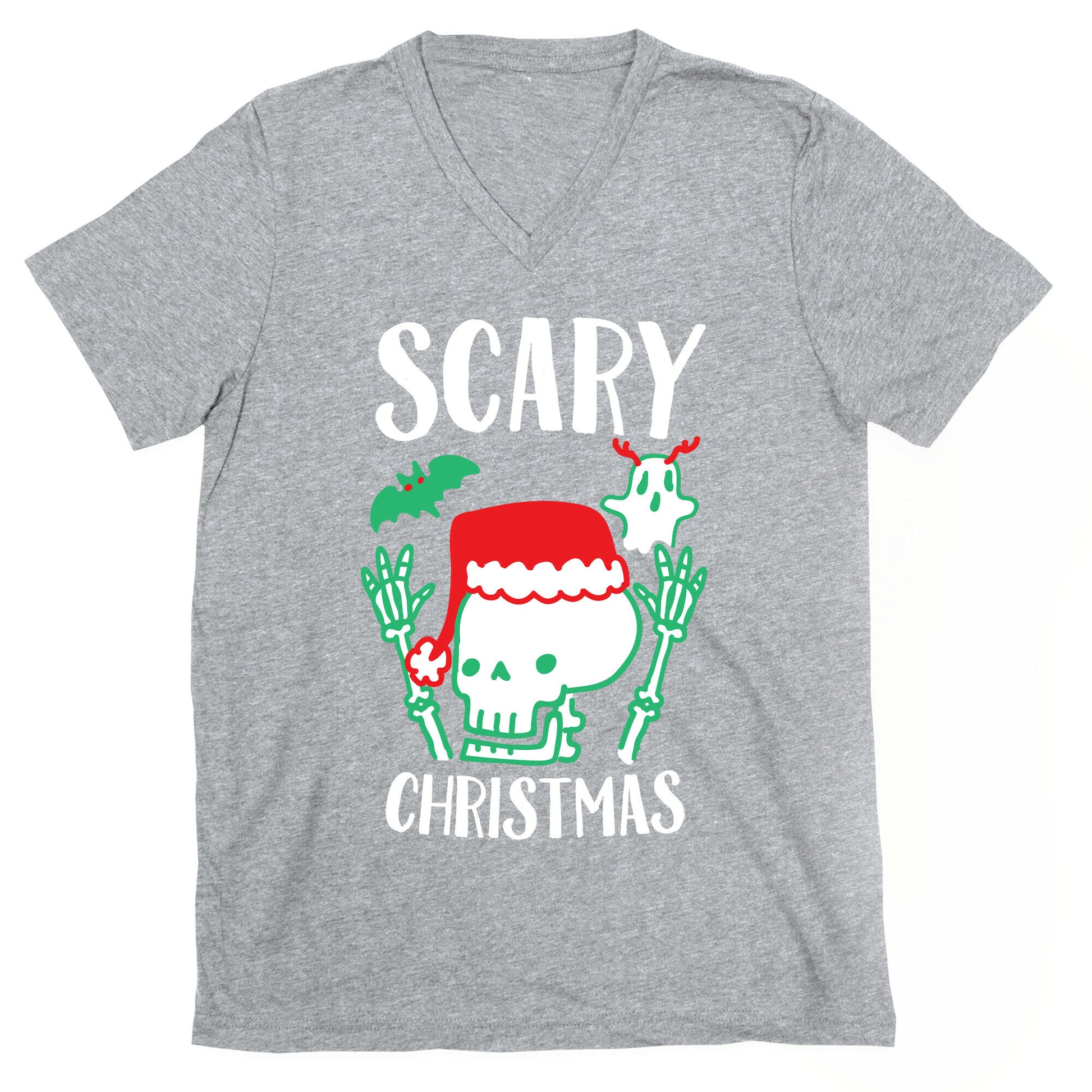 Scary Christmas  V-Neck