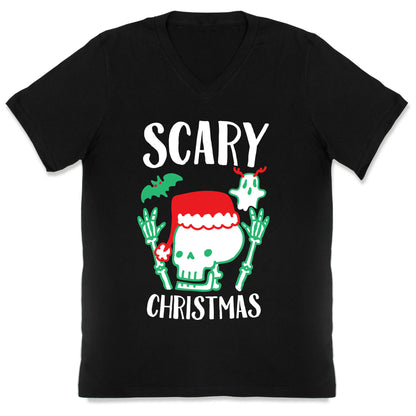 Scary Christmas  V-Neck