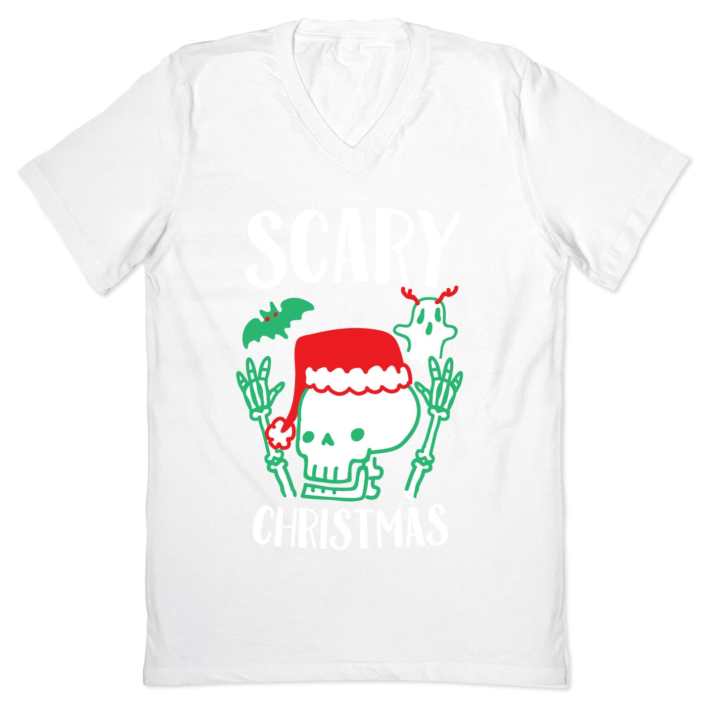 Scary Christmas  V-Neck