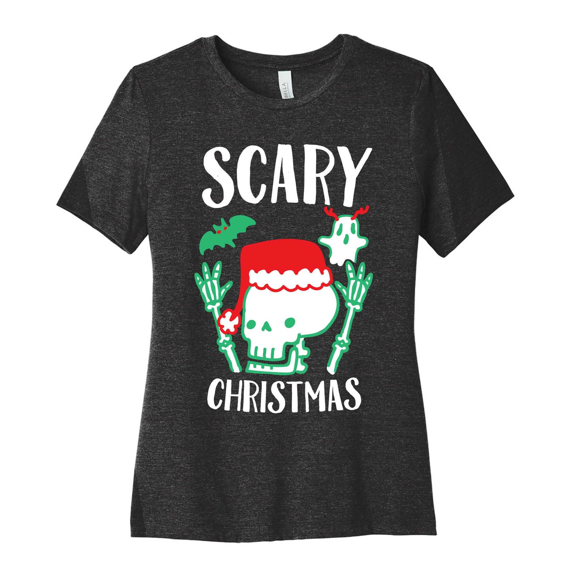Scary Christmas  Women's Cotton Tee