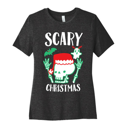 Scary Christmas  Women's Cotton Tee