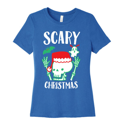 Scary Christmas  Women's Cotton Tee