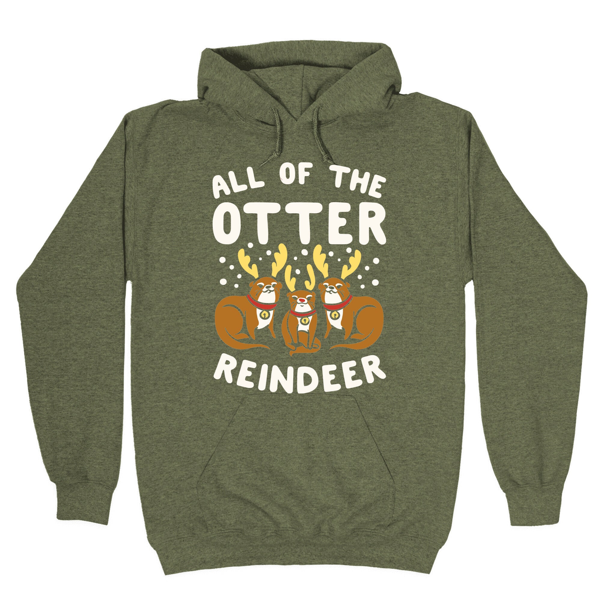 All of The Otter Reindeer Hoodie
