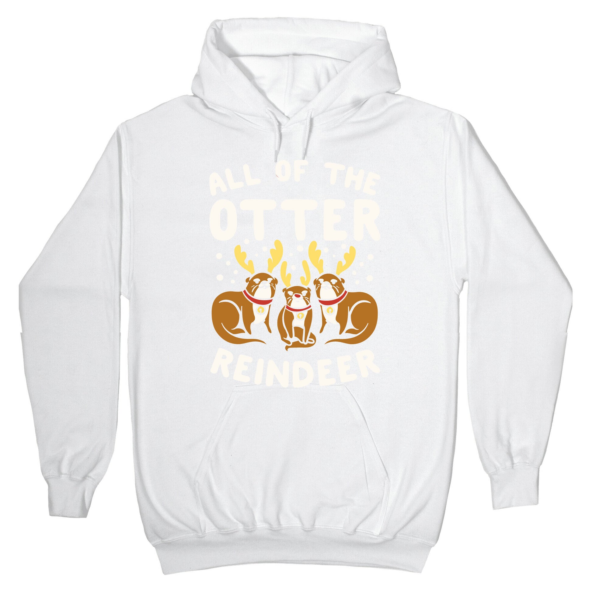 All of The Otter Reindeer Hoodie