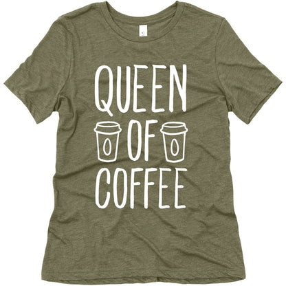 Queen of Coffee Women's Triblend Tee